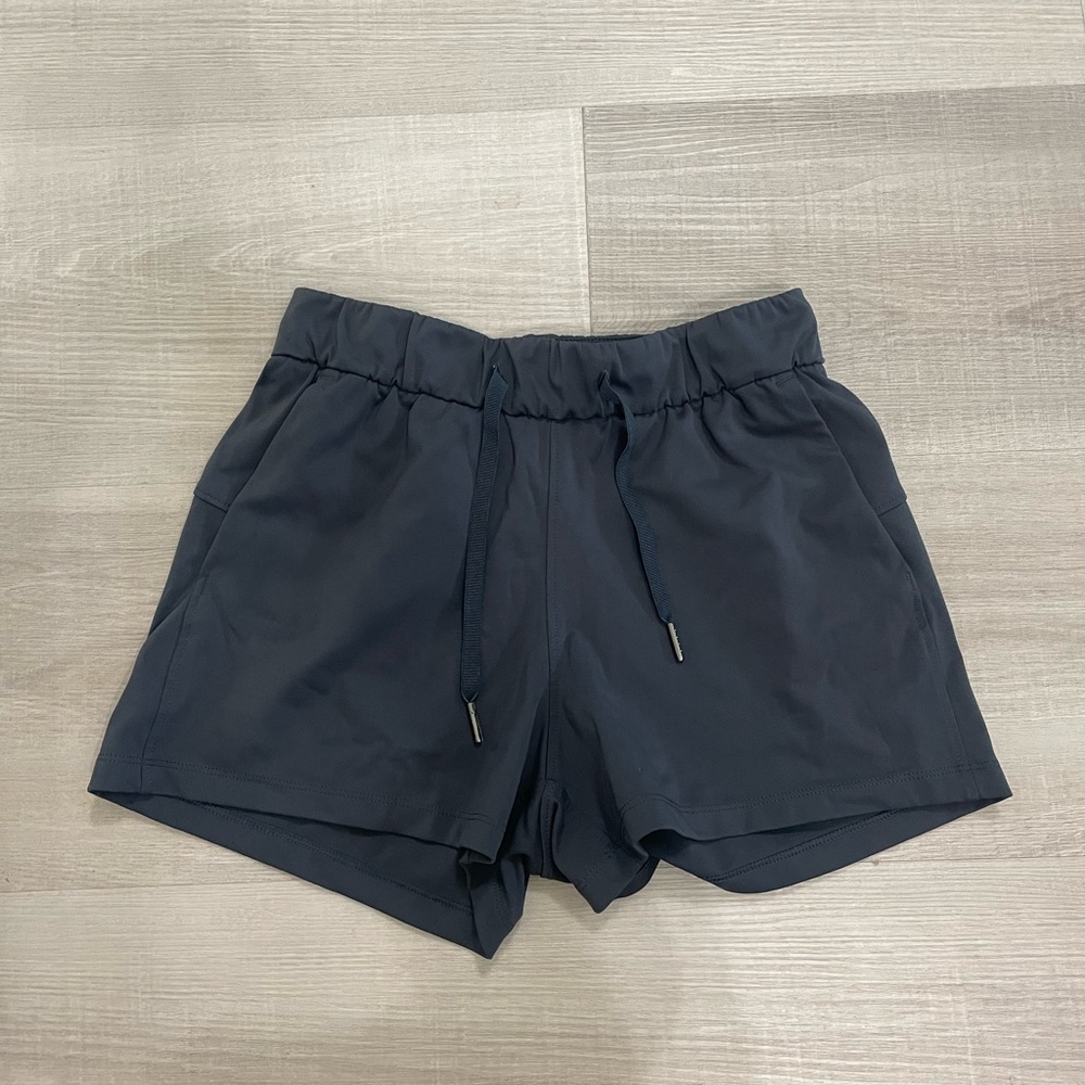 CRZ YOGA Dark Blue Women's Athletic Shorts